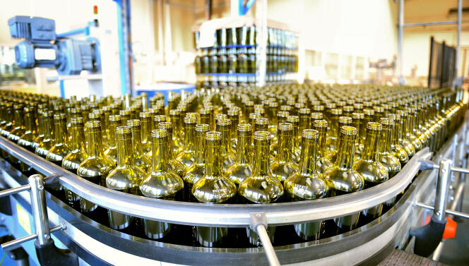 Site Pernod Ricard à Vendeville (Nord), le 31 janvier 2013. Le fonds américain Elliott a pris  2,5 % du capital de Pernod Ricard.