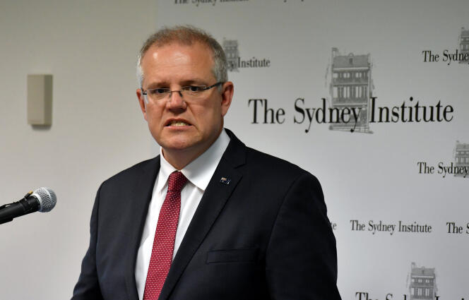 Scott Morrison, le premier ministre australien, à Sydney, le 15 décembre.