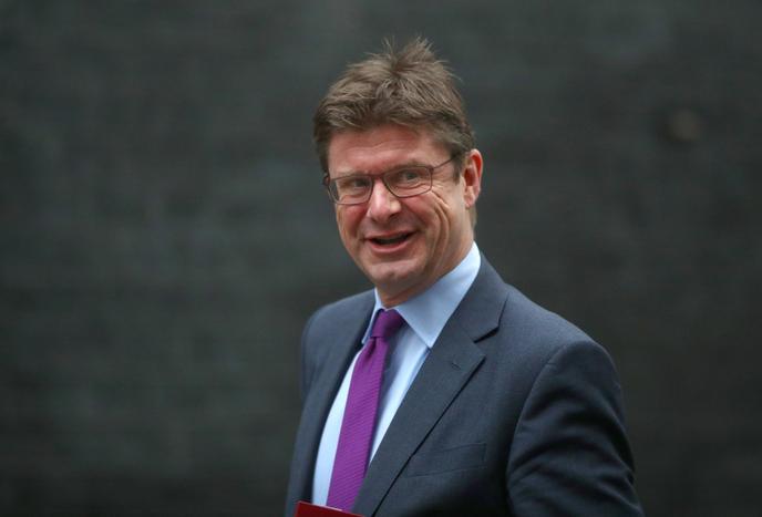 Greg Clark, Ministro de Empresa, Londres, 18 de diciembre de 2018.