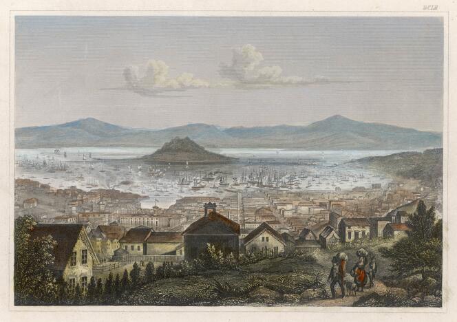 San Francisco, vers 1850.