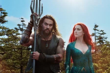 Jason Momoa et Amber Heard dans « Aquaman », de James Wan.