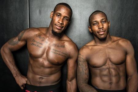 Les frères Damien et Taylor Lapilus dans « Combattants », documentaire de Julien Seri et Karim Ben-Ismail.