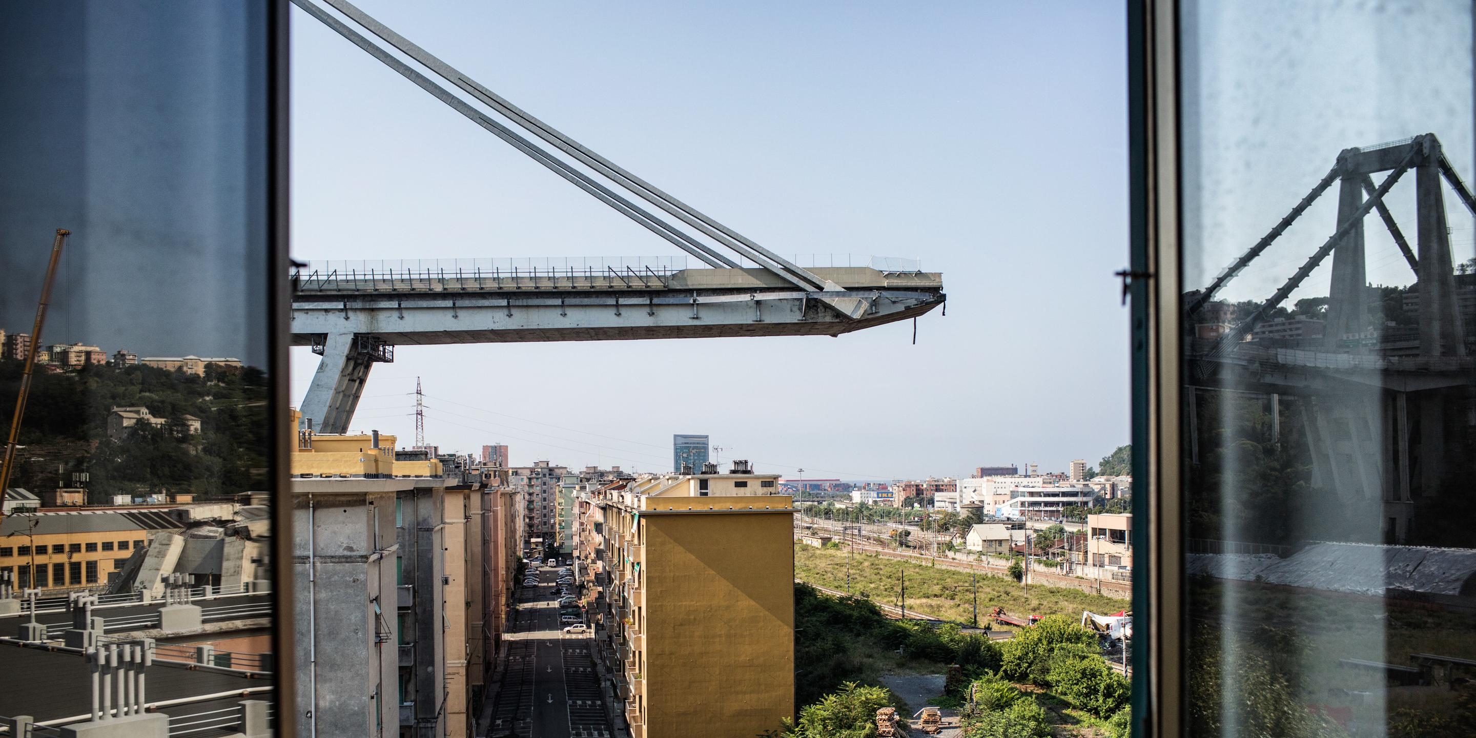 Quatre mois après l’effondrement du pont Morandi, Gênes entre chaos et
