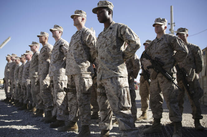 Les troupes américaines en Afghanistan, en janvier.