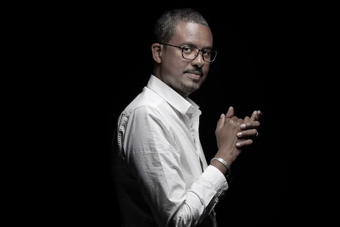 L’écrivain David Diop, à Paris, le 20 septembre 2018.