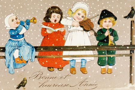 Dans la nuit de la Saint-Sylvestre, et jusqu’à la fin janvier, des milliards de bons vœux s’échangent.