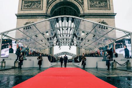 2018, lors des cérémonies du 11-Novembre.