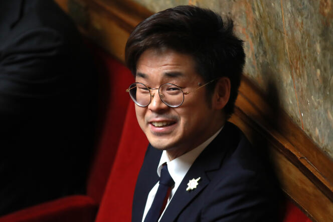 Le député des Français de l’étranger, Joachim Son-Forget, à l’Assemblée nationale, le 21 février.