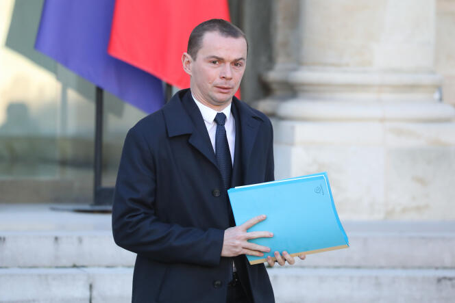 Olivier Dussopt, secrétaire d’Etat auprès du ministre de l’action et des comptes publics, le 12 décembre.