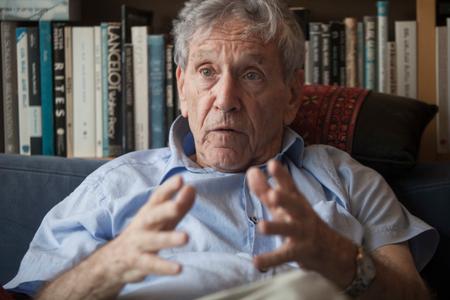 L’écrivain israélien Amos Oz en 2015.