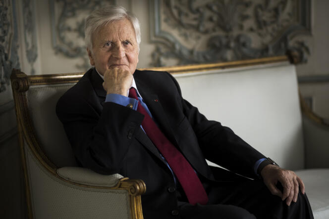 Jean-Claude Trichet, ancien gouverneur de la Banque de France, à Paris, en juillet.