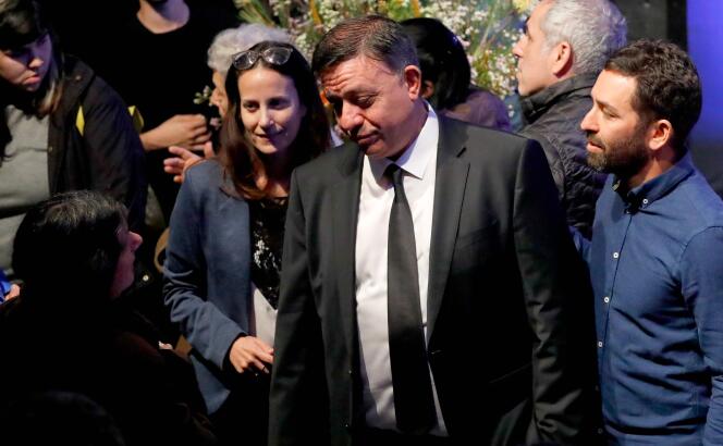 Avi Gabbay, chef de file du Parti travailliste, le 31 décembre 2018 à Tel-Aviv.
