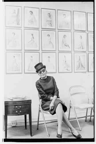 La styliste Ann Lowe en 1966.