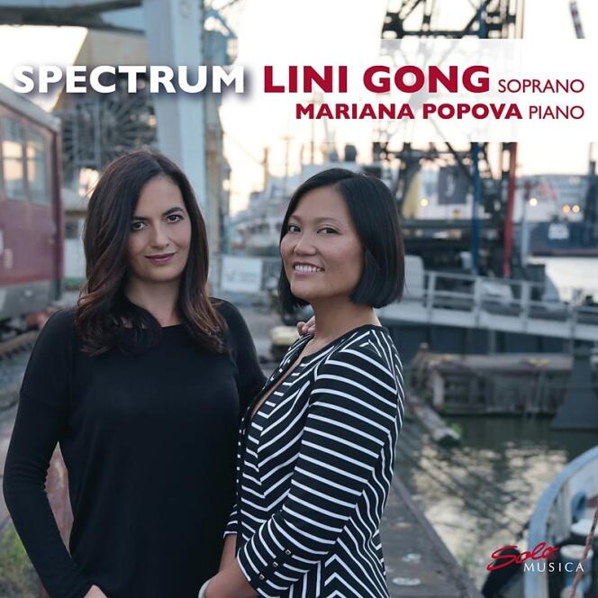 Pochette de l’album « Spectrum », de Lini Gong et Mariana Popova.