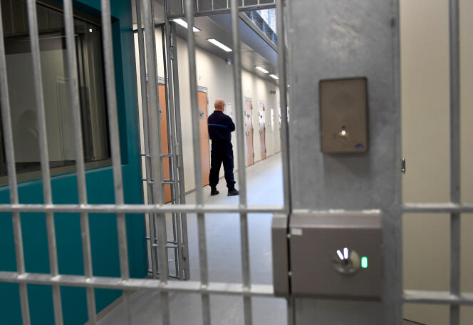 A la prison de la Santé, à Paris, le 28 juin 2018.