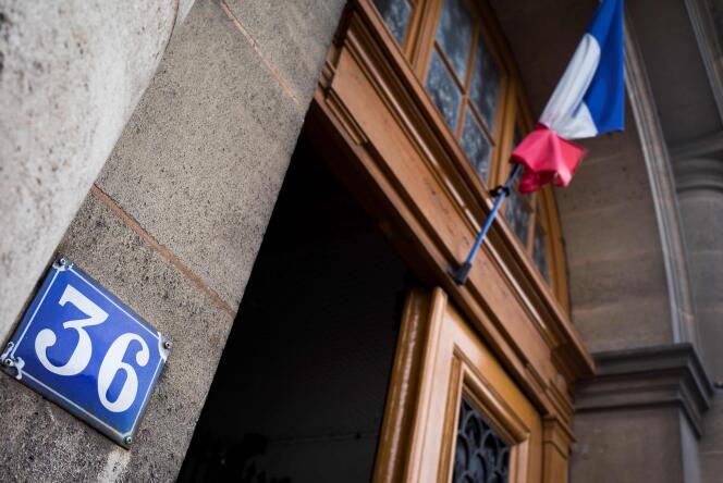 Le « 36 quai des Orfèvres », ancien siège de la police judiciaire de Paris, où deux policiers auraient violé une Canadienne, le 23 avril 2014.