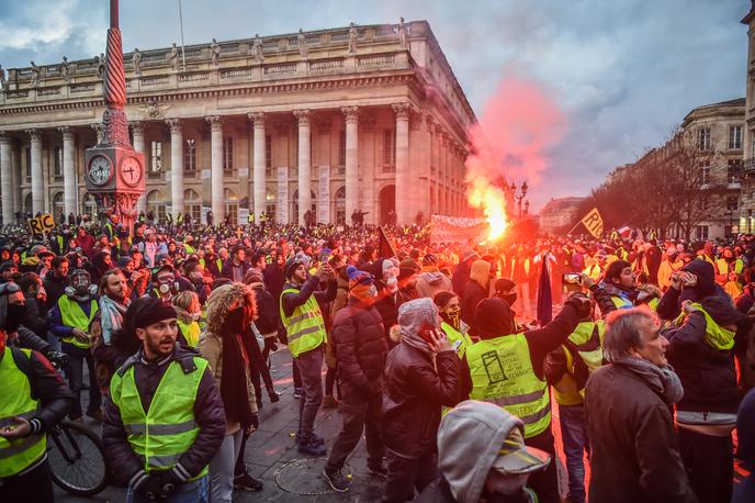 Gilets Jaunes à Bordeaux On Ne Peut Pas Laisser Tomber