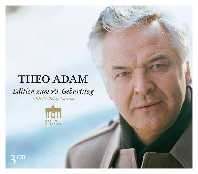 Pochette d’une édition spéciale pour le 90e anniversaire  de Theo Adam.