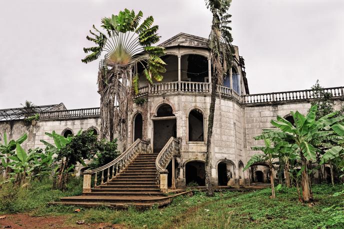 La pousada Agua Izé à São Tomé.