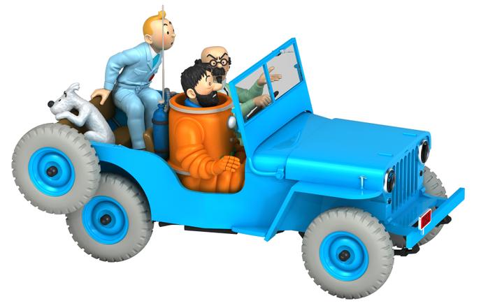 La Collection Des Voitures De Tintin Au 1 24e