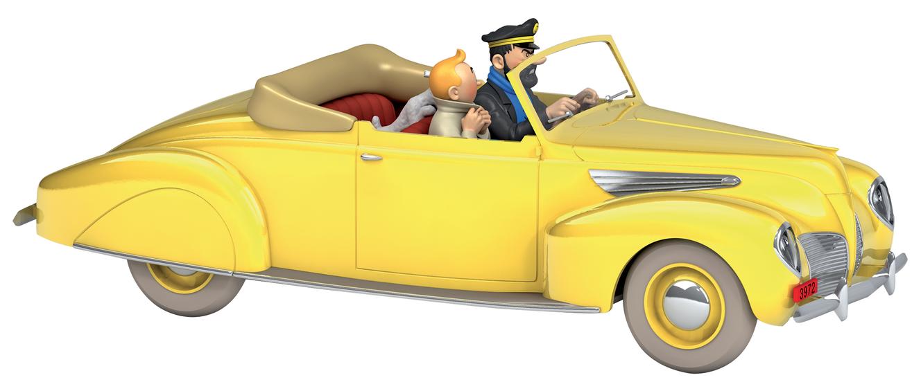 La collection des voitures de Tintin au 1/24e