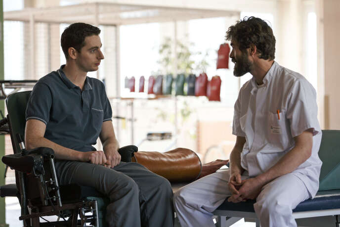 Pablo Pauly et  Yannick Renier dans le film « Patients » de Grand Corps Malade et Mehdi Idir.