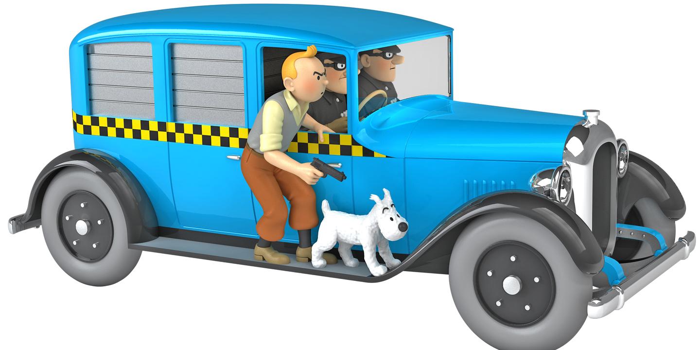 la voiture de tintin