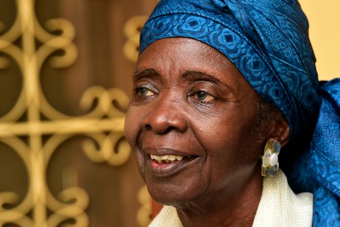 Senegalese writer Amitatha Sao Paul, Dakar, in October 2017.