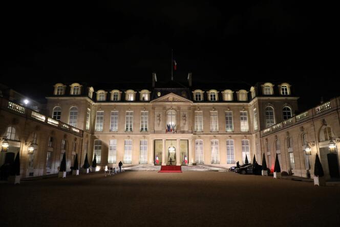 Le palais de l’Elysée, à Paris, le 23 janvier 2019.
