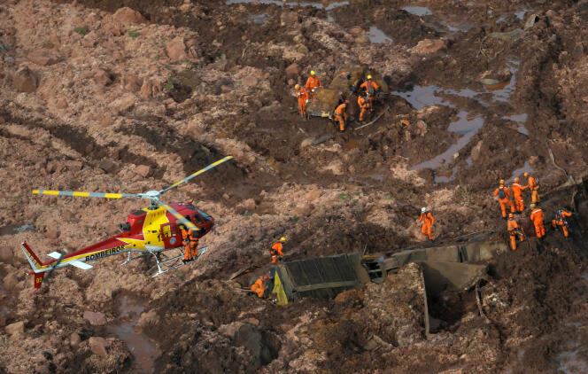 « A Brumadinho, la rupture d’un barrage a provoqué une gigantesque catastrophe écologique et humaine (…). Le bilan est à ce jour de 34 morts et d’au moins 300 disparus. »