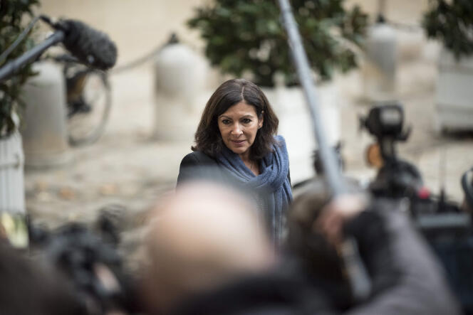 Anne Hidalgo, maire de Paris, à Matignon, le 3 décembre 2018.