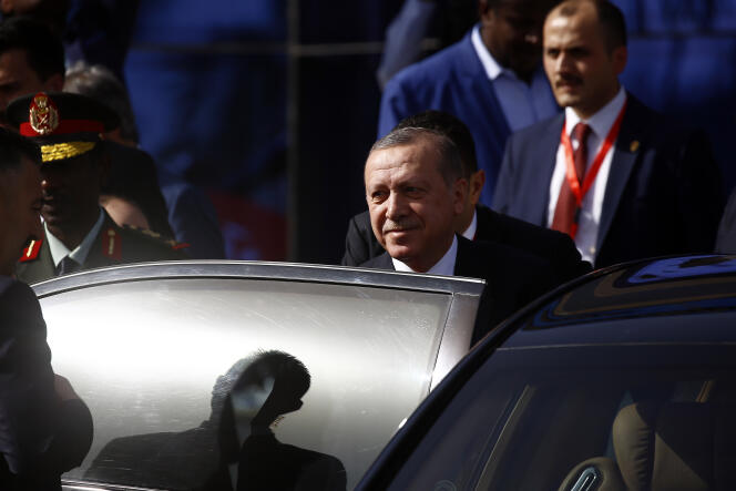 Le président turc Recep Tayyip Erdogan à Khartoum le 24 décembre 2018.