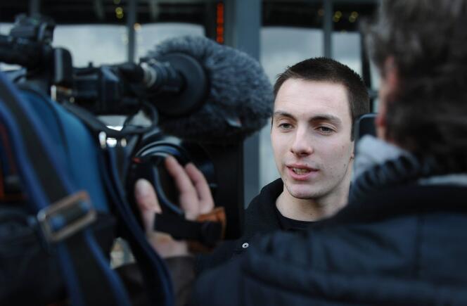 Pierre Douillard à l’ouverture du procès le 6 mars 2012 à Nantes.