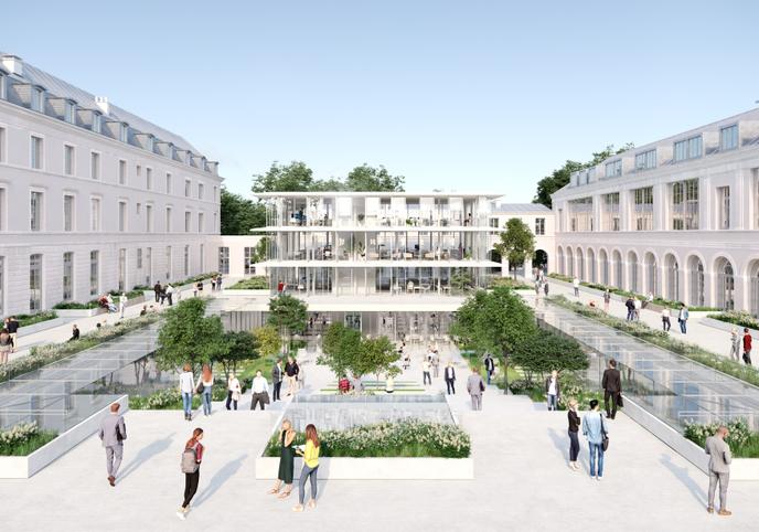 Le futur campus de Sciences Po Paris, dans l’ancien Musée de l’artillerie (Paris 7e).