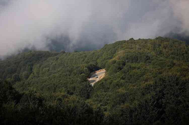 Montagnes dans la province du Gilan.