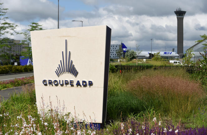 Au siège d’ADP, à Tremblay-en-France (Seine-Saint-Denis), près de l’aéroport de Roissy, en juin 2018.