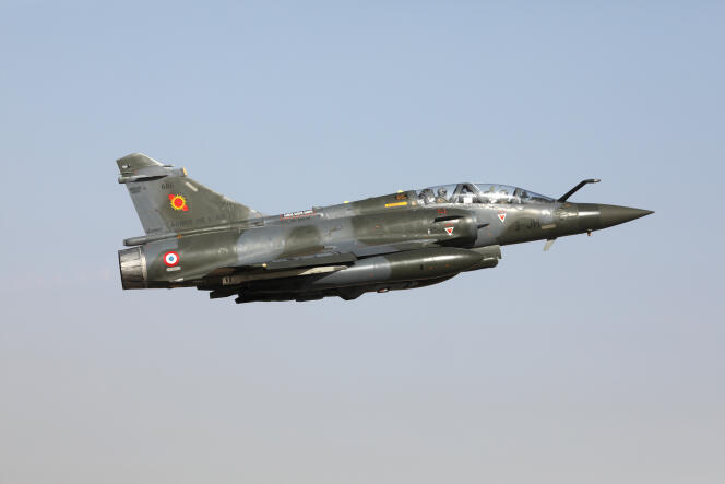 Un Mirage 2000 décolle de la base français de N'Djamena, le 22 décembre 2018.