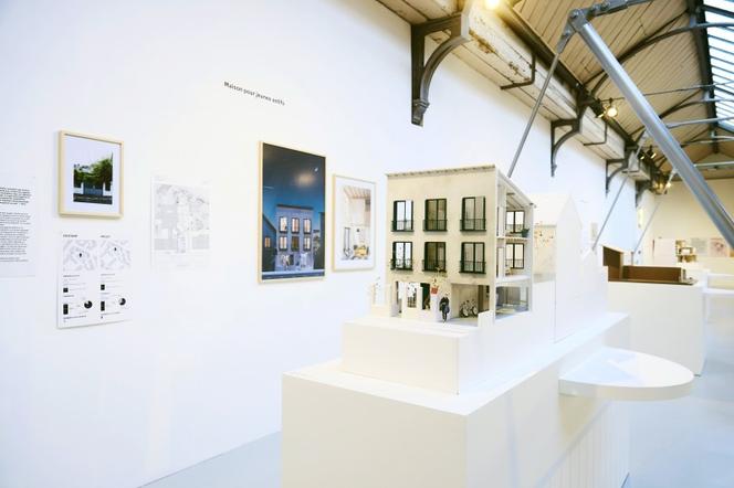 Vue de l’exposition « Transformations pavillonnaires » au Pavillon de l’Arsenal à Paris, jusqu’au 10 février 2019.