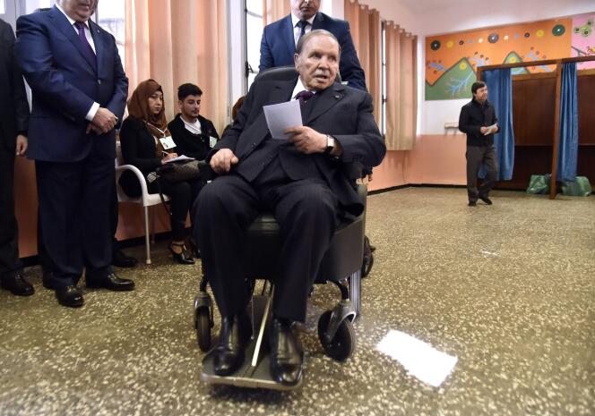 Le président algérien, Abdelaziz Bouteflika, le 23 novembre 2017.