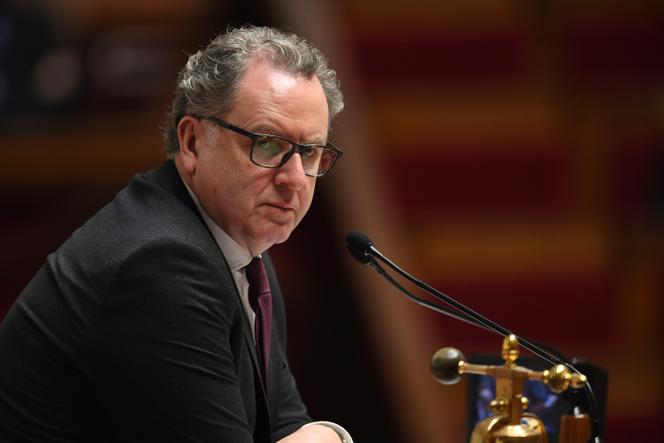 Le président de l’Assemblée nationale, Richard Ferrand, le 23 janvier 2019.