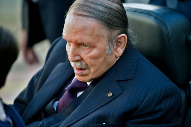 Le président algérien, Abdelaziz Bouteflika, lors de sa dernière apparition, à Alger, le 23 novembre 2017.
