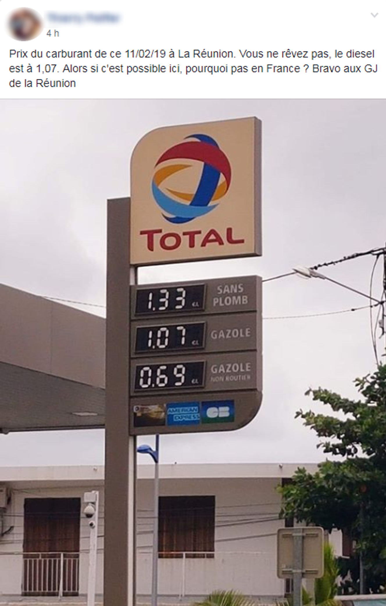 Prix Carburant Gouville Sur Mer Oui, le gazole coûte nettement moins cher à La Réunion qu’en métropole