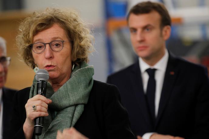 La ministre du travail, Muriel Pénicaud, le 14 février à Déols, dans l’Indre.