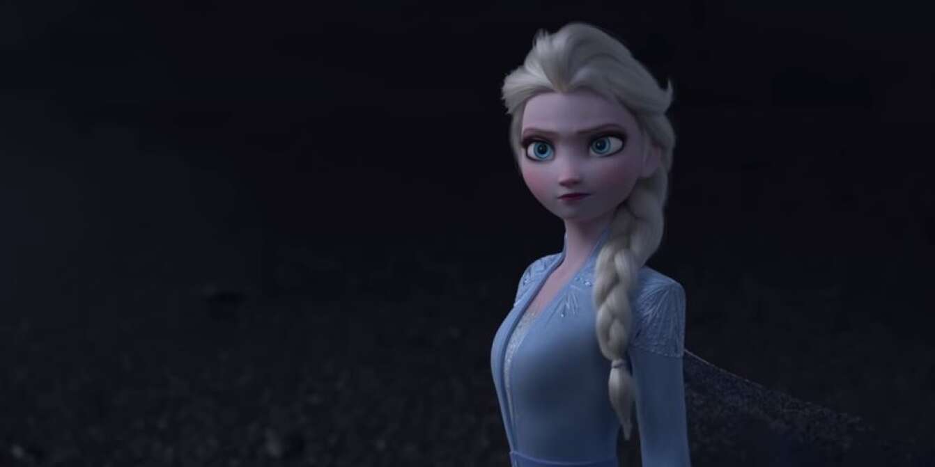Portrait d'Elsa, héroïne de la Reine des Neiges par Walt Disney