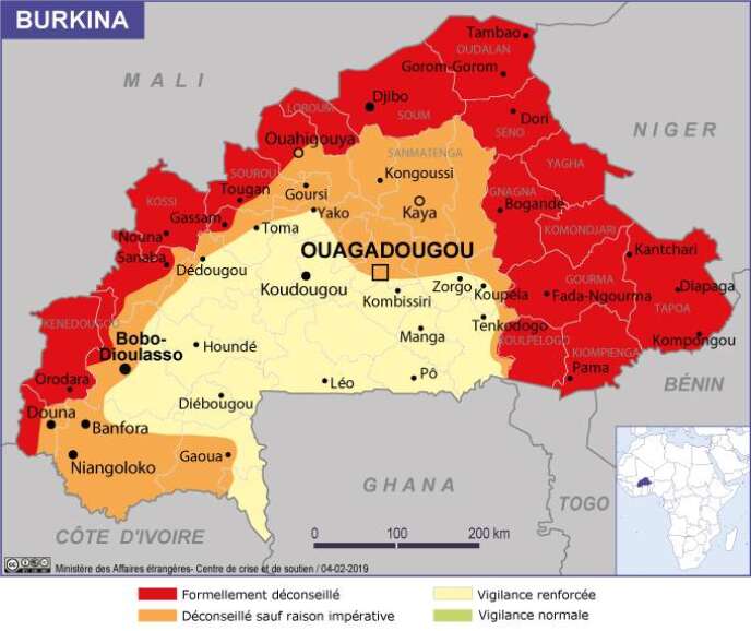 Résultat de recherche d'images pour "Carte du nord du Burkina Faso""
