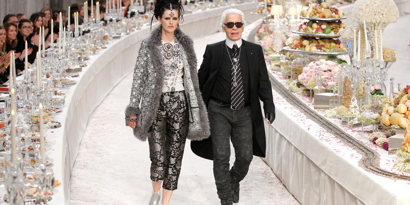 Karl Lagerfeld marginal de luxe