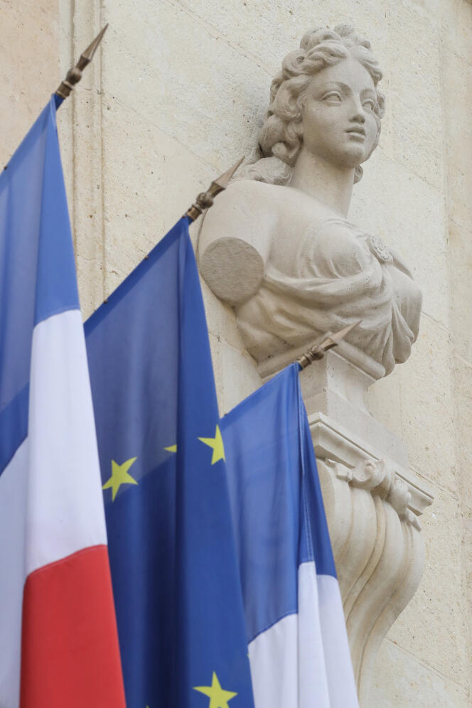 Un statue de Marianne à l’Elysée. Photo prise en octobre 2018.