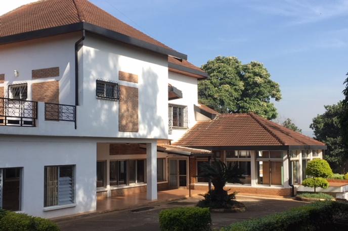 La résidence présidentielle de Juvénal Habyarimana en janvier 2019.