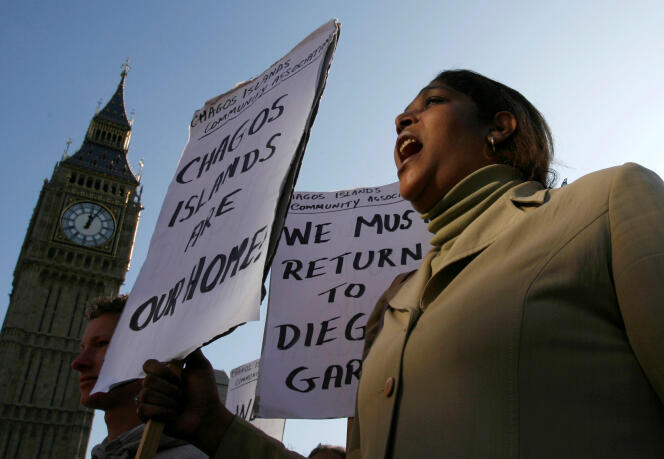 Une manifestation en 2008 devant le parlement britannique à Londres.