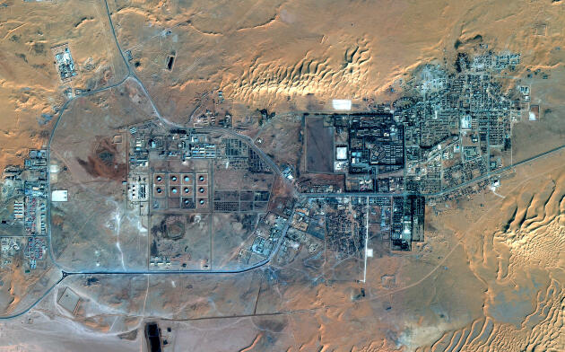 Une vue par satellite du site gazier d’In Amenas, en Algérie, le 18 janvier 2013.